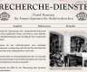Archivrecherchen in und um Berlin